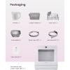 imageHAVA 2025 NEW Upgraded Countertop Dishwasher with Water Softener and Enhanced Energy Efficiency Portable Dishwasher with 8 Wash Programs Child Lock ampamp Delayed Start Function No Installation NeededMisty Lilac