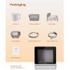 imageHAVA 2025 NEW Upgraded Countertop Dishwasher with Water Softener and Enhanced Energy Efficiency Portable Dishwasher with 8 Wash Programs Child Lock ampamp Delayed Start Function No Installation NeededBlack