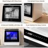 imageHAVA Countertop Dishwasher 6 Programs Portable Dishwashers with 5L Builtin Water Tank No Hookup Needed Baby Care ampamp AirDrying Function for Apartments and RVs