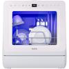 imageHAVA 2025 NEW Upgraded Countertop Dishwasher with Water Softener and Enhanced Energy Efficiency Portable Dishwasher with 8 Wash Programs Child Lock ampamp Delayed Start Function No Installation NeededMisty Lilac
